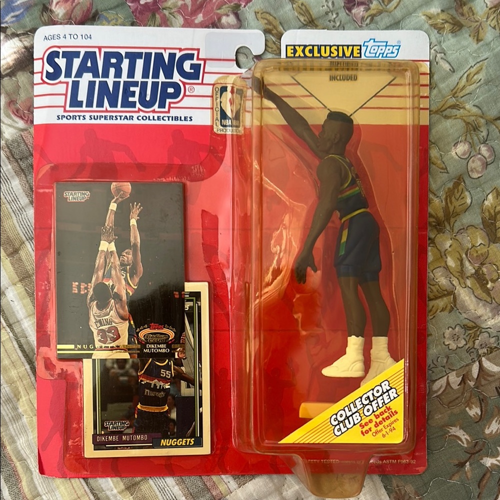 Starting Lineup Sports Superstar Collectible Figure